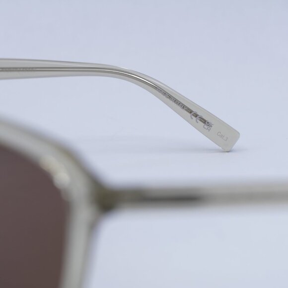 ?️ New Saint Laurent SL457 004 Sunglasses - Yellow Frame, Brown Lenses main image 4